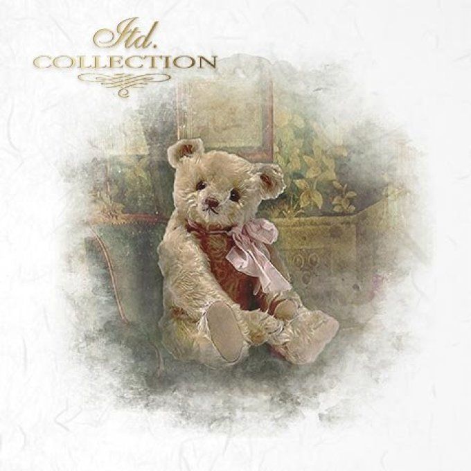 Papier de Riz Ours en peluche x 6 RSM024