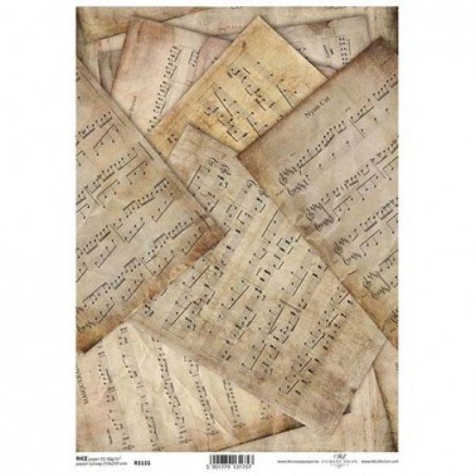 Papier de Riz Partitions R1111