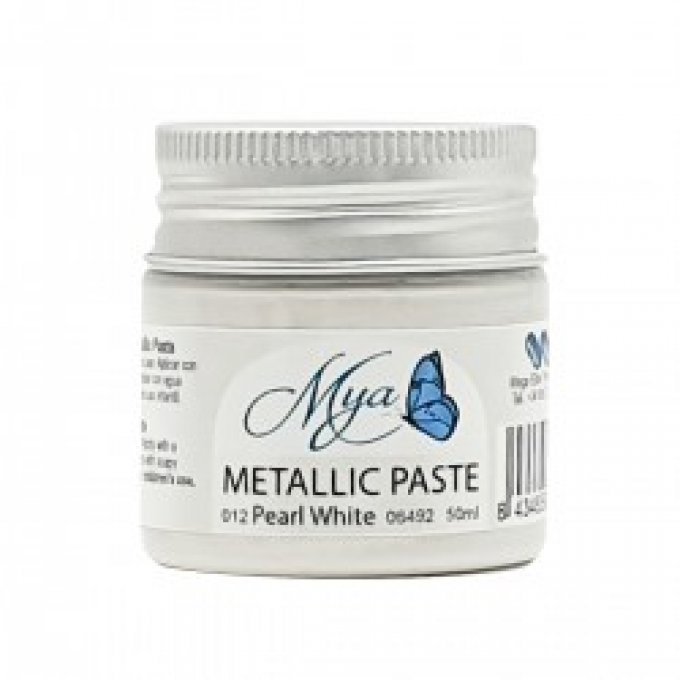 Pâte Irisée Blanc Perle