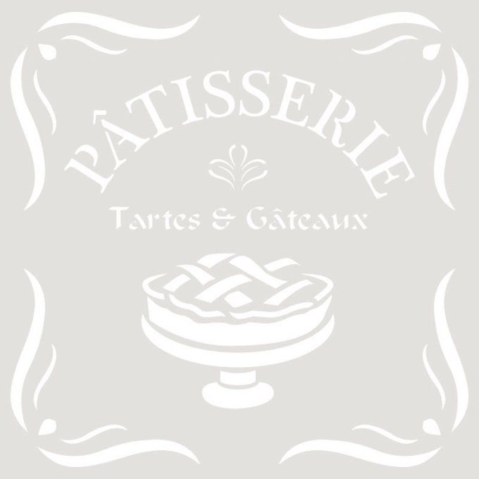 Pochoir Pâtisserie