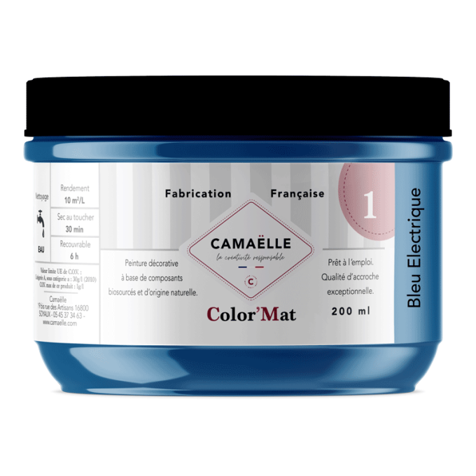 Color'Mat BLEU ELECTRIQUE
