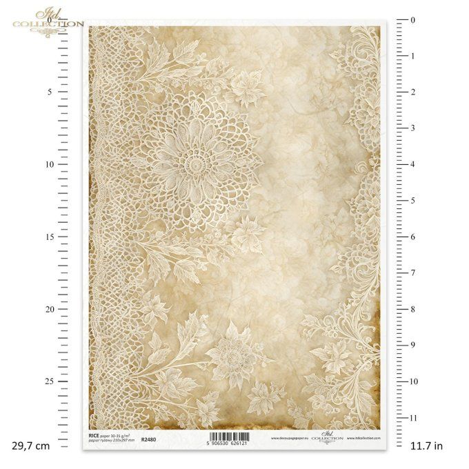 Papier de Riz Dentelles R2480