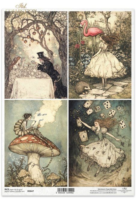 Papier de Riz Chapelier R2647