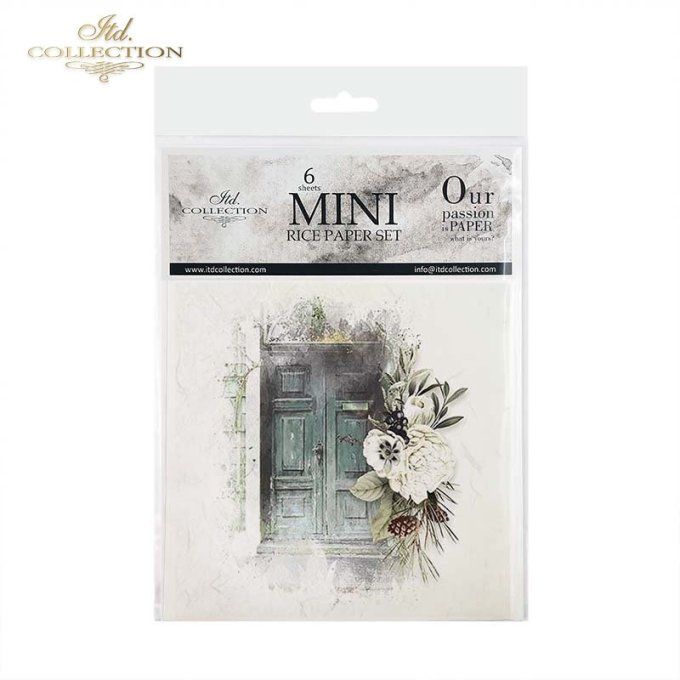 Papier de Riz Collection de Portes x 6 RSM066