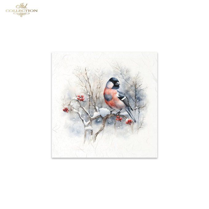 Papier de Riz Cardinal x 6 RSM147
