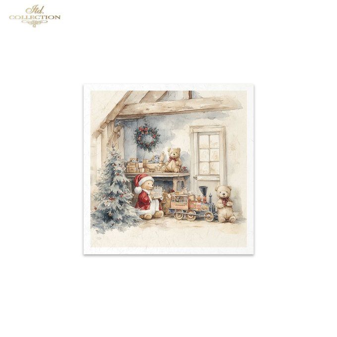 Papier de Riz Magasin de Jouets x 6 RSM193