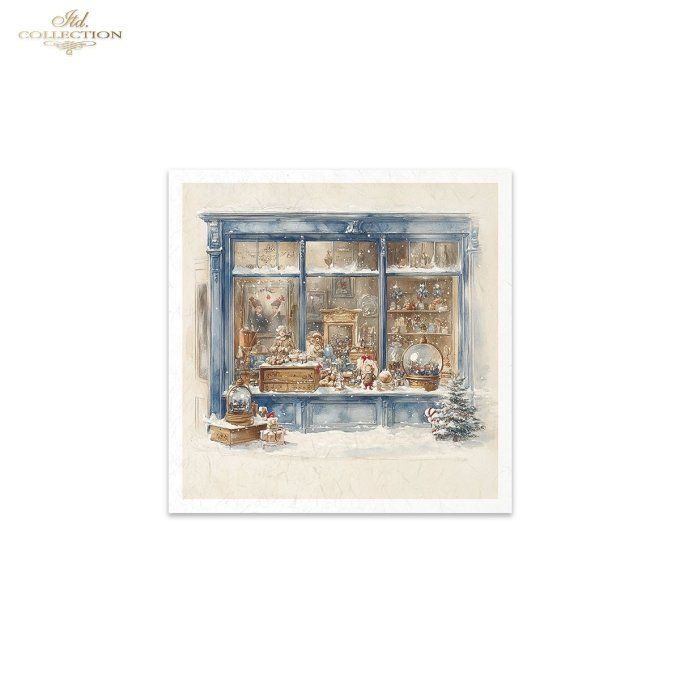 Papier de Riz Magasin de Jouets x 6 RSM193