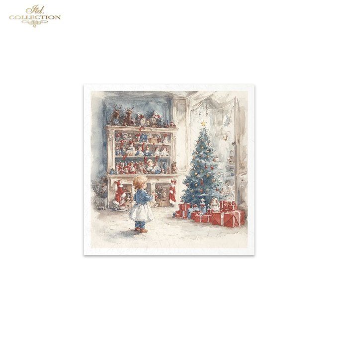 Papier de Riz Magasin de Jouets x 6 RSM193