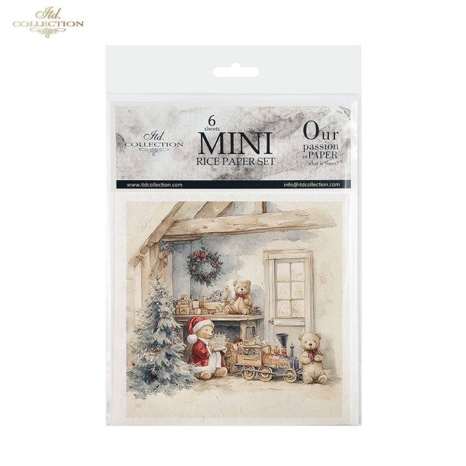 Papier de Riz Magasin de Jouets x 6 RSM193