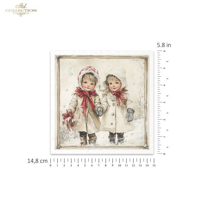 Papier de Riz Portraits d'enfants x 6 RSM200