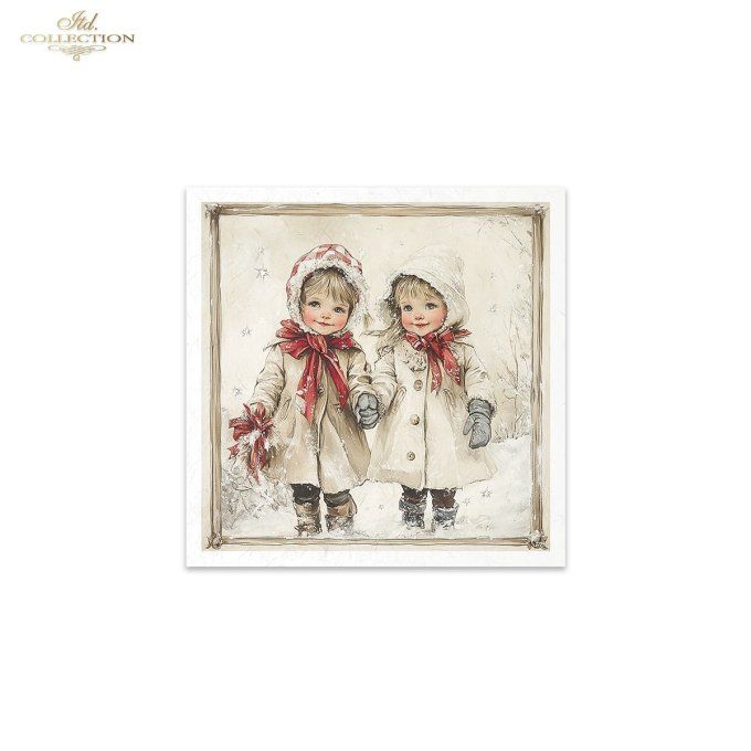 Papier de Riz Portraits d'enfants x 6 RSM200