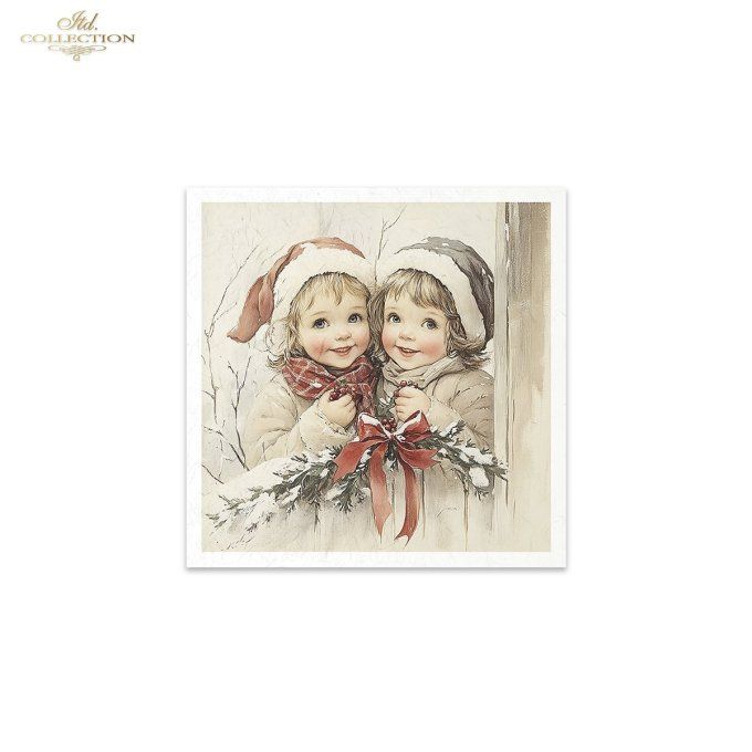 Papier de Riz Portraits d'enfants x 6 RSM200