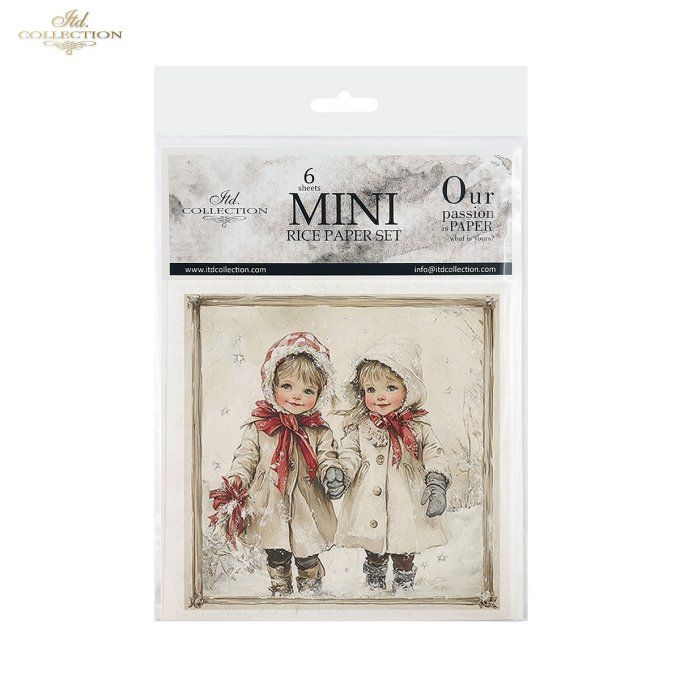 Papier de Riz Portraits d'enfants x 6 RSM200