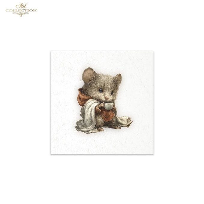 Papier de Riz Vie de souris RSM220