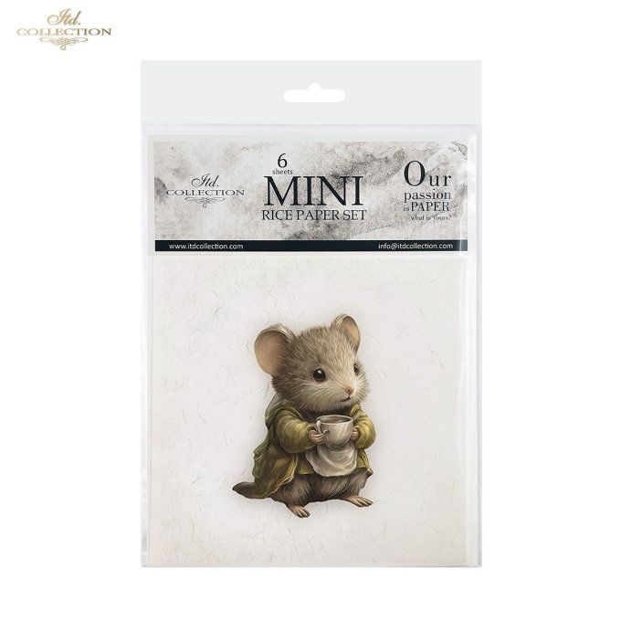 Papier de Riz Vie de souris RSM220