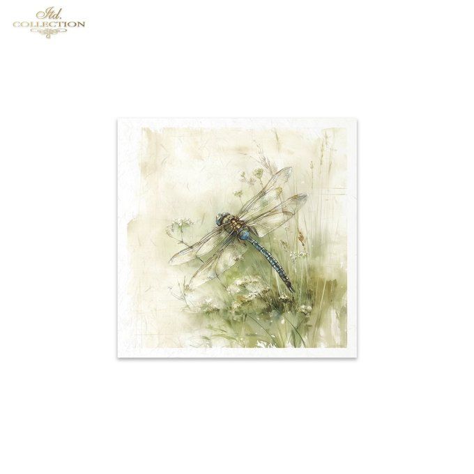 Papier de Riz Espiègles Insectes RSM223