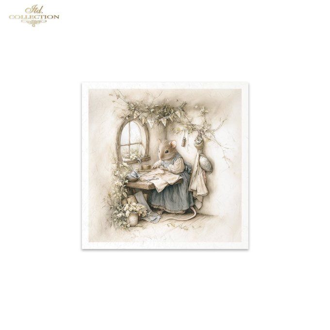 Papier de Riz Souris à la maison RSM2228