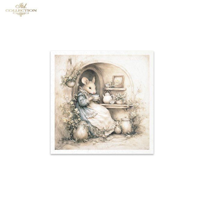 Papier de Riz Souris à la maison RSM2228