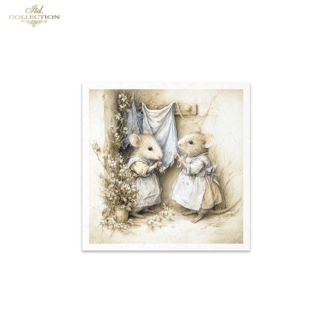 Papier de Riz Souris à la maison RSM2228