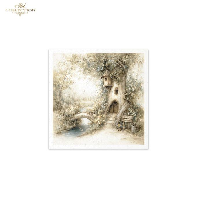 Papier de Riz La maison des souris RSM233