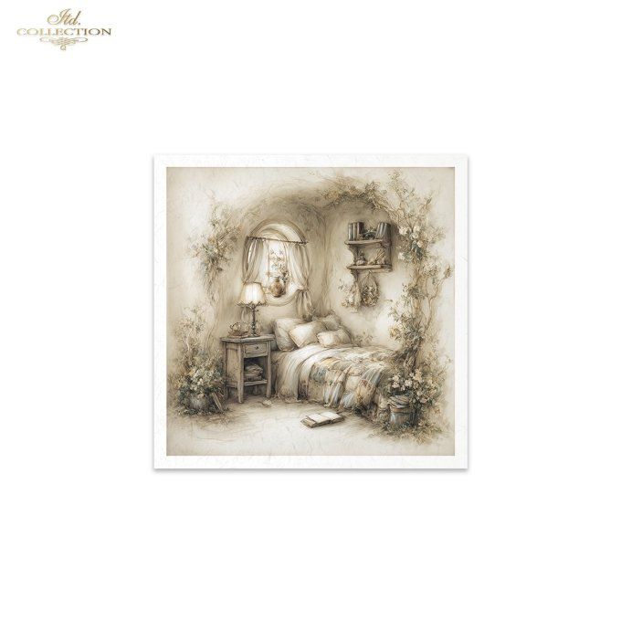 Papier de Riz La maison des souris RSM233