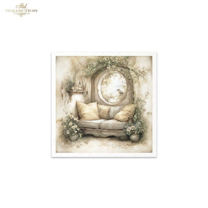 Papier de Riz La maison des souris RSM233