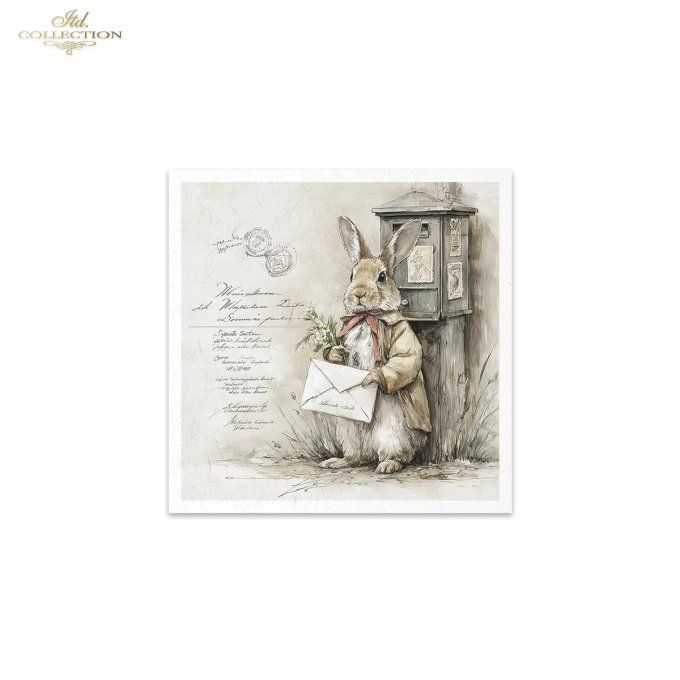 Papier de Riz Lapin facteur RSM240