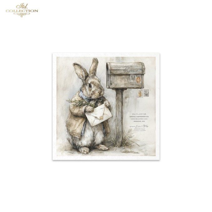 Papier de Riz Lapin facteur RSM240