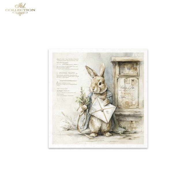 Papier de Riz Lapin facteur RSM240