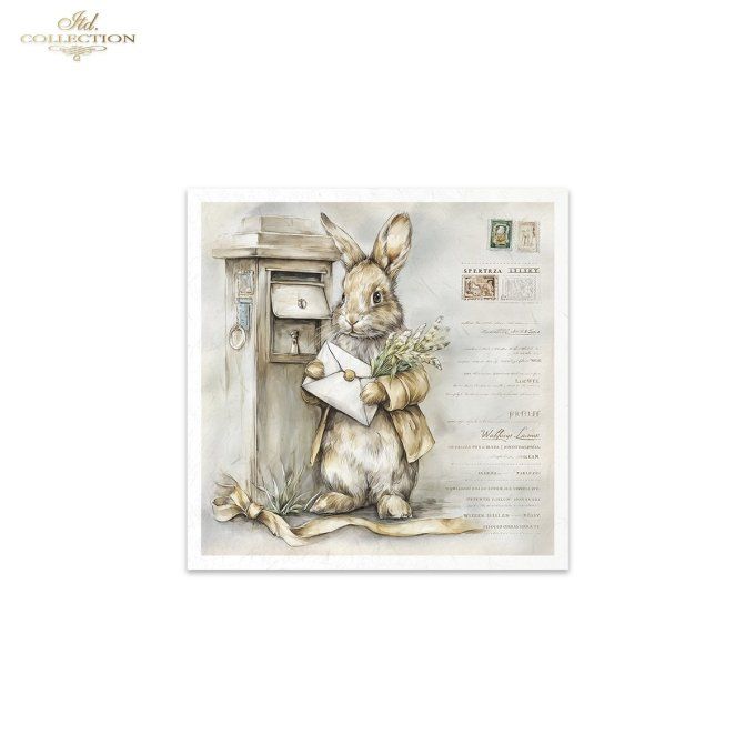 Papier de Riz Lapin facteur RSM240