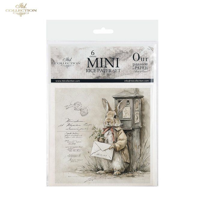 Papier de Riz Lapin facteur RSM240