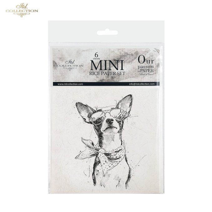 Papier de Riz Bêtes à binocles RSM255