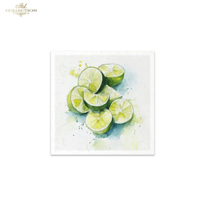 Papier de Riz Fruits Exotiques RSM267
