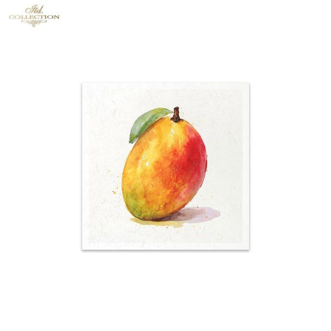 Papier de Riz Fruits Exotiques RSM267
