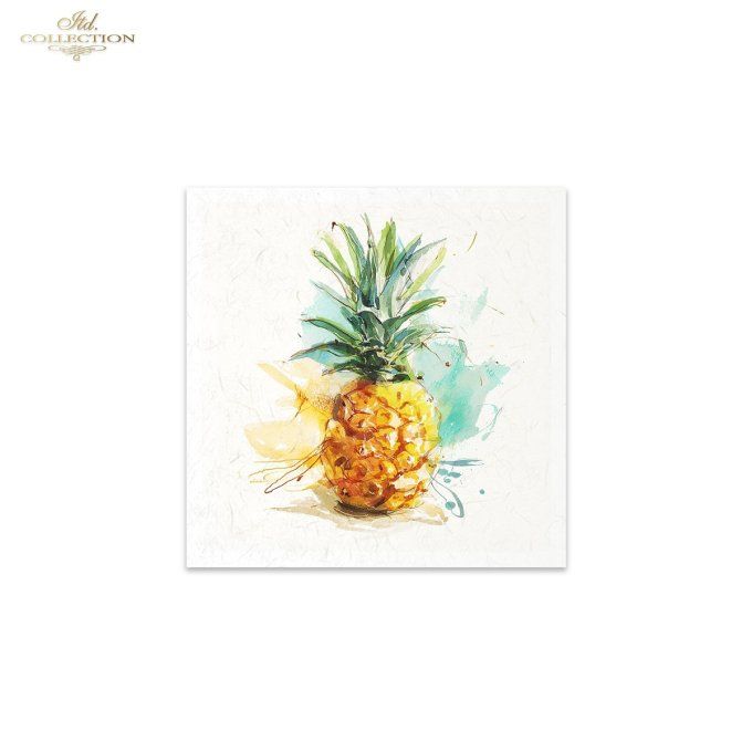 Papier de Riz Fruits Exotiques RSM267