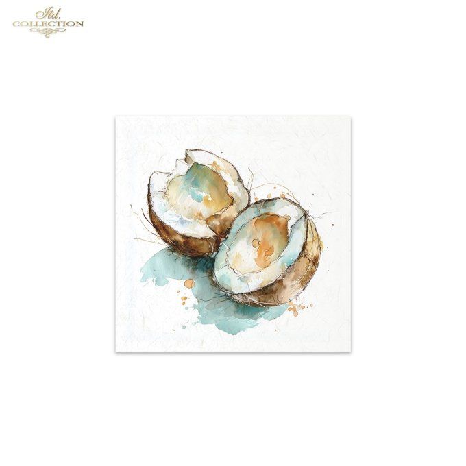 Papier de Riz Fruits Exotiques RSM267