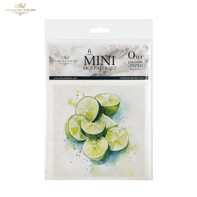 Papier de Riz Fruits Exotiques RSM267