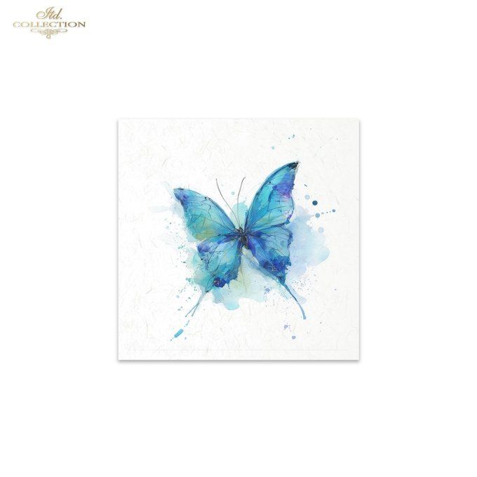 Papier de Riz Collection de Papillons RSM270
