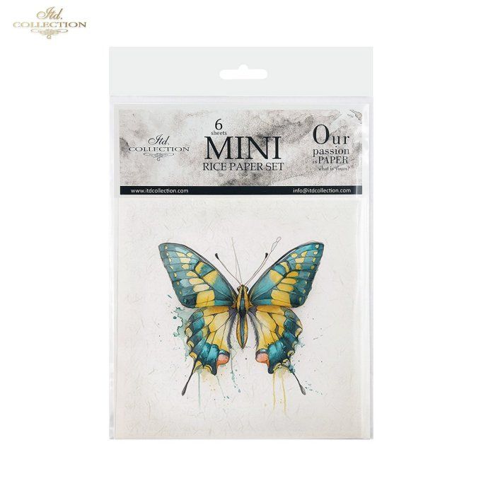Papier de Riz Collection de Papillons RSM270