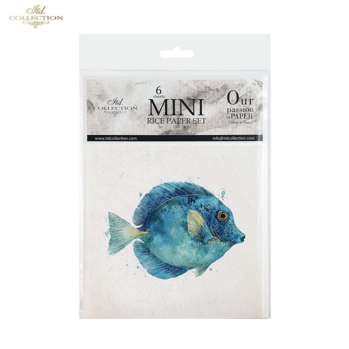 Papier de Riz Poissons exotiques RSM273