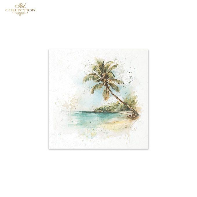 Papier de Riz Souvenirs de vacances RSM275