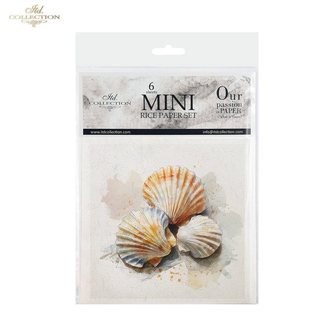 Papier de Riz Coquillages RSM282