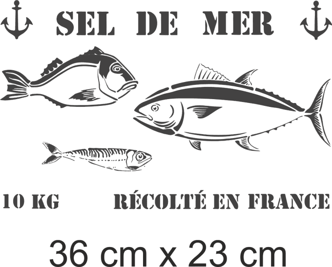 Pochoir Sel de Mer
