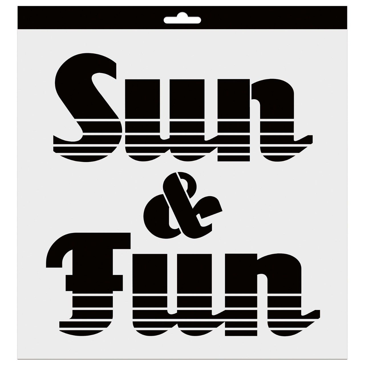 Pochoir Sun & Fun - Copie