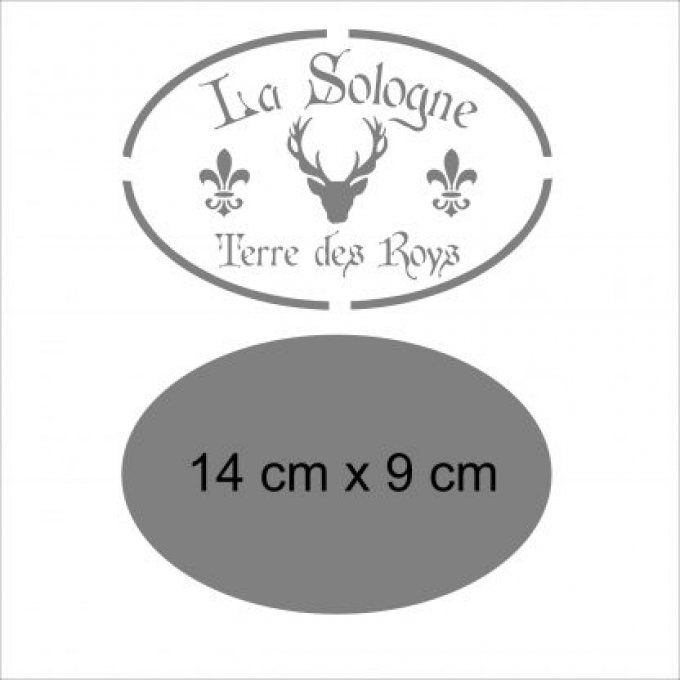 Pochoir La Sologne
