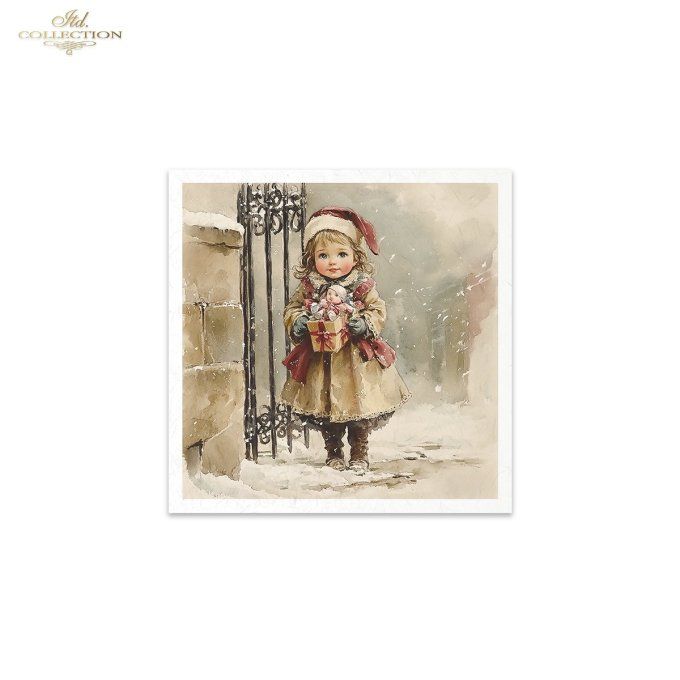 Papier de Riz Totalement givré x 6 RSM184