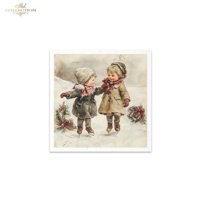 Papier de Riz Totalement givré x 6 RSM184