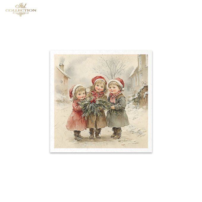 Papier de Riz Totalement givré x 6 RSM184