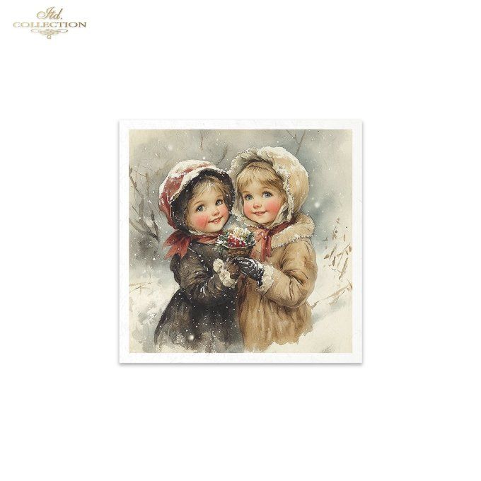 Papier de Riz Totalement givré x 6 RSM184