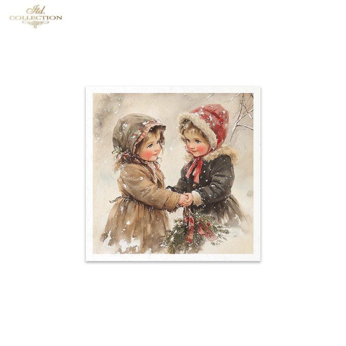 Papier de Riz Totalement givré x 6 RSM184